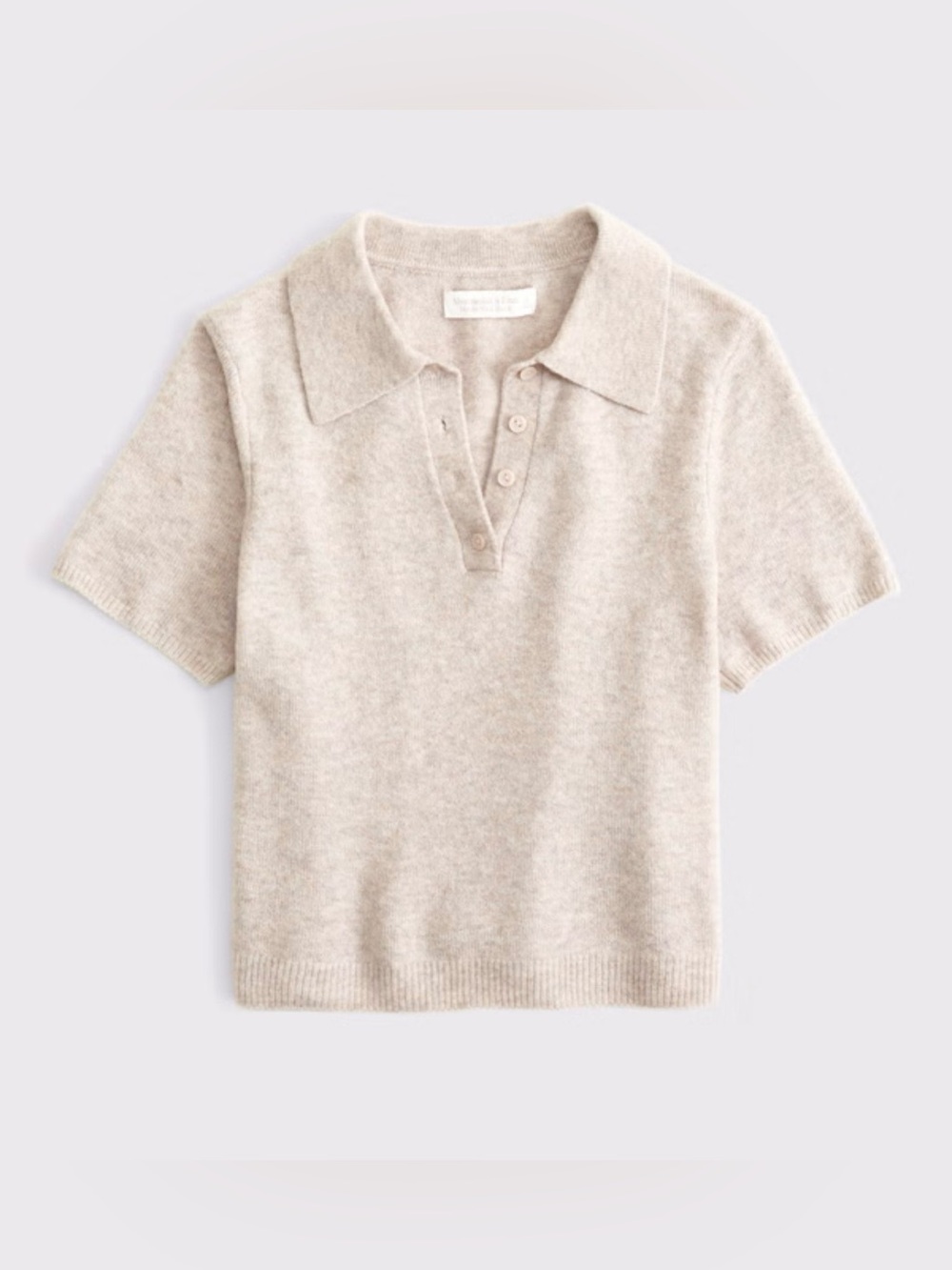Merino Wool-Blend Sweater Polo